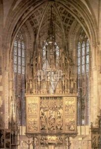 Hlavný oltár sv.Jakuba st. Apoštola.